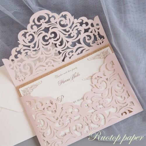 Free Shipping Invitation Card Invitation for Wedding Graduation Birthday Party personalized Wedding Invitation Cards Return Card