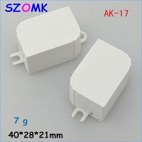 Szomk project box electronics case (20pcs) 40*28*21mm small LED palstic boxes, electronics outlet enclosure plastic junction box