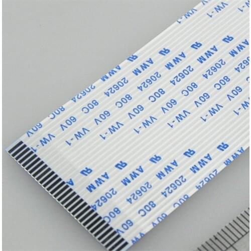 Free Shipping AWM 20624 80C 60V VW-1 1.0mm 40pin 100mm length type A Electronic Flexible Flat FFC Ribbon Cable 5pcs/lot