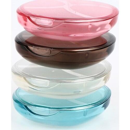 4 colors new 1 piece pill box Weekly pill box pill rack storage storage box Capsule storage mini compact