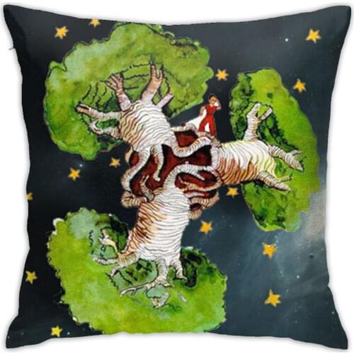 The Little Prince Soft Print Home Decro Pillow Cover 45x45cm Anime Cushion Pillow For Car Chair Outdoor Cushion Covers