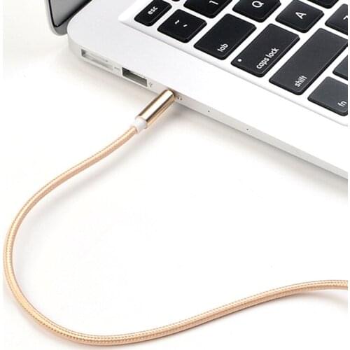 1m Nylon Aux Cable 3.5 mm Male to Male Jack Auto Car Audio Cable line for Land Rover Range Rover/Evoque/Freelander/Discovery