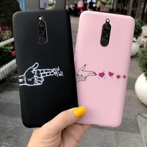 New Fashion Case For Xiaomi Redmi 8 Cover Silicone Soft TPU Cool Painted Phone Case For Xiaomi Redmi 8 Redmi8 Fundas Capa Bumper