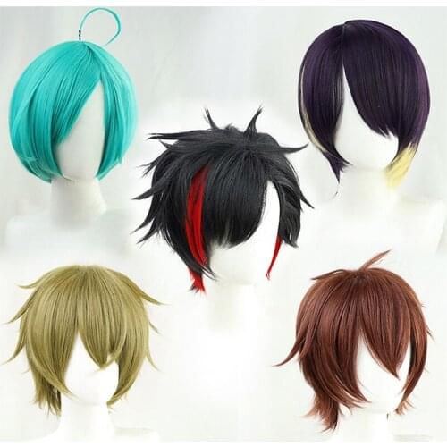 Anime Ensemble Stars Morisawa Chiaki/Shinkai Kanata/Nagumo Tetora/Takamine Midori/Sengoku Shinobu Cosplay Wig Halloween