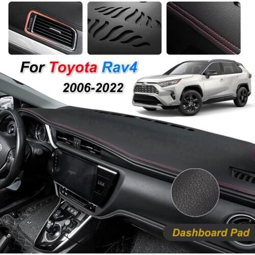 For Toyota Rav4 XA30 XA40 XA50 2006-2022 Anti-Slip Mat Dashboard Cover Pad Sunshade Dashmat Carpet Anti-UV Car Accessories