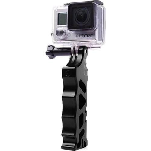 Handheld Grip Monopod Mount Hand Grip Holder Diving Handle w/ screw For Gopro