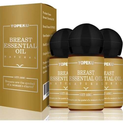 Herbal Breast Enlargement Massage oil 10ml Effective Full Elasticity Breast Enhancer Tightness Big Bust Body Breast Care