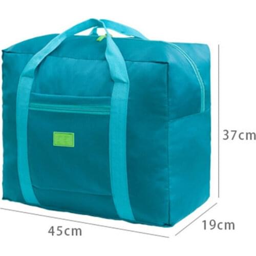 Waterproof Nylon Travel Bags Women Men Large Capacity Folding Duffle Bag Organizer Packing Cubes Luggage Girl Weekend Bag