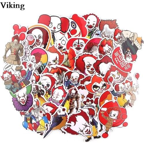 10sets/lot Horror Ghost Stickers 40Pcs/set Cool Car Bicycle Stickers Suitcase Luggage Stickers Album Collection G0583