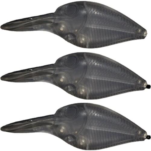 10pcs/lot DIY Unpainted Fishing Lure Hard Body Crankbait 9.5cm 15g Artificial Baits Floating 24 kinds Deep Water Fishing Wobbler