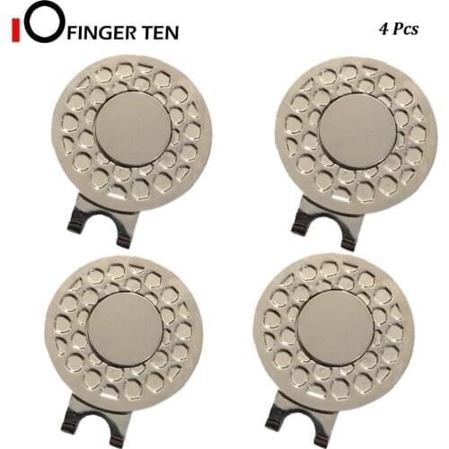 4 Pcs Marker Alloy Magnetic Golf Hat Clip Caps Belt Official Accessories for Men Women Golfer