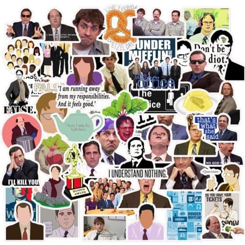 50 PCS Friends Sticker For on Suitcase DIY Laptop Guitar Skateboard Phone Friend TV Series Show Gifts Waterproof Stickers