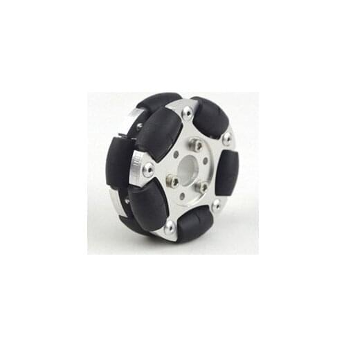 60mm Double Aluminum Omnidirectional Wheel (Omni Wheel) 1414560 Millimeter Robot Competition Universal Wheel Aluminum Wheel