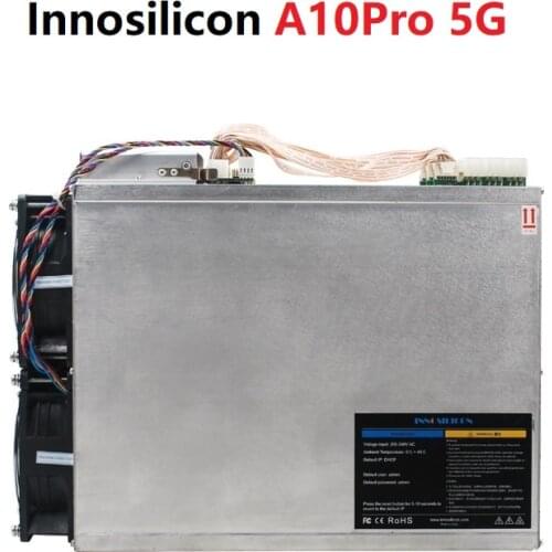 A10PRO 5G ETH Ethmaster Miner Innosilicon A10 Pro 500mh With Power Supply Miner ETH high Porfile