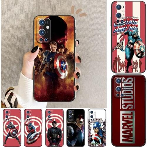 Marvel Captain America For OnePlus Nord N100 N10 5G 9 8 Pro 7 7Pro Case Phone Cover For OnePlus 7 Pro 1+7T 6T 5T 3T Case