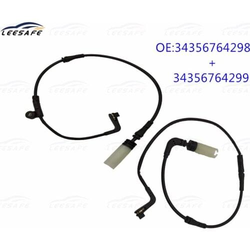 Front + Rear Brake Pad Wear Sensor 34356764298 34356764299 for BMW 5 E60 E61 BMW 6 E63 E64 525i 530i 535i 545i 550i 650i M5 M6