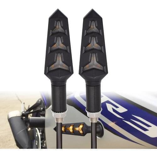 For Suzuki GSXR600 GSXR750 GSXR1000 SV650 CBR600 Katana Motorcycle Turn Signals Lamp Built Relay Blinker Stop Signal Brake Light