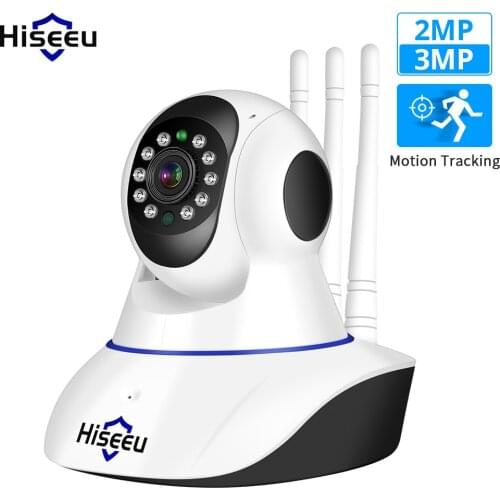 Hiseeu New HD1080P IP Camera WIFI Wireless Smart Home Security Camera Surveillance 2-Way Audio CCTV Pet Camera 2MP Baby Monitor