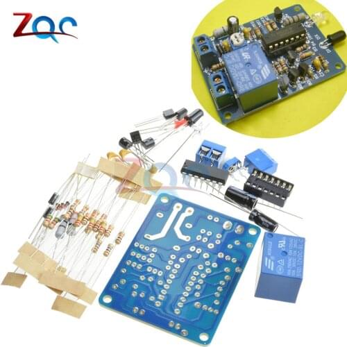 Adjustable Infrared Proximity DIY Kit Diode Control Switch Automatic Faucet Module Breadboard DIY Electronic Kit 10A/250V PCB
