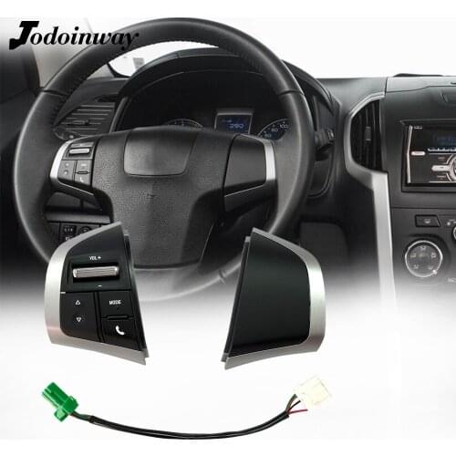 Multi-Function Steering Wheel Button Radio Audio Music Volume Bluetooth Control Switch For Isuzu D-Max 2016 2017 2018 DMAX