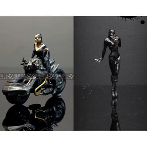 1/64 Resin Die Casting Doll Model Cat Car Model Doll Decoration Scene Arrangement Collection Decorative Toys