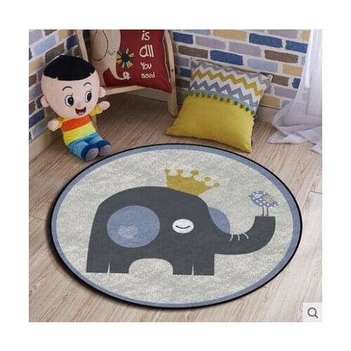 Cartoon Animals dinosuar elephant Baby Play Mats Child Crawling Blanket Carpet Toys Soft Flannel Nordic Kids Room Decor