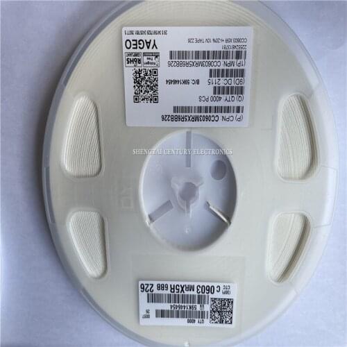 Novo Original CC0603MRX5R6BB226 CAP CER 22UF 10V X5R 0603 4000PCS