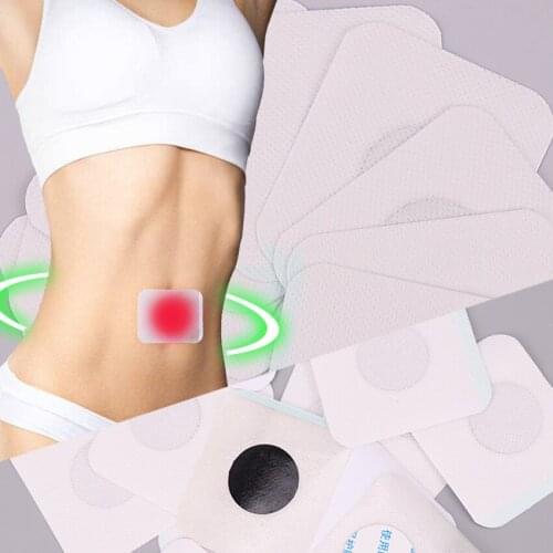 50PCS Slim Patch Lose Weight Fat Burning White Slim Patch Face Lift Tools Traditional Chinese Medicine Slimming Navel Sticker