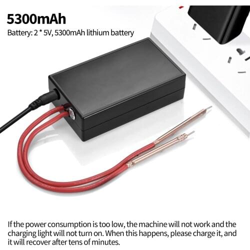 Adjustable Handheld 6 Gears Mini Spot Welder DIY Welding Machine with Quick-Release Pens Portable Spot Welding for 18650