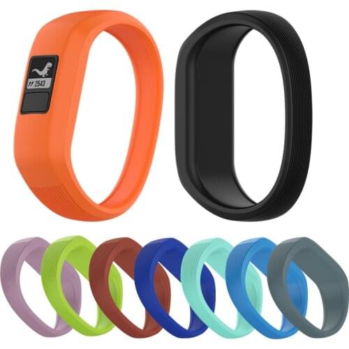 Wrist Watch Band for Garmin Vivofit JR 2 / Vivofit 3 Top Soft Silicone Replacement Watchband Bracelet Children Smart Watches