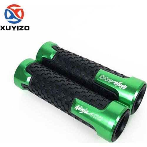 For KAWASAKI Ninja 400 Ninja400 2018 2019 2021 Motorcycle Accessories 7/8" 22mm Handlebar Grips Handle Grip Protector Handle bar