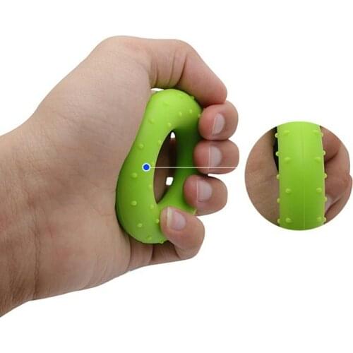 6Pcs Silica Gel Hand Grip Ball Egg Men Women Gym Fitness Finger Heavy Exerciser Strength Muscle Recovery Gripper Trainer