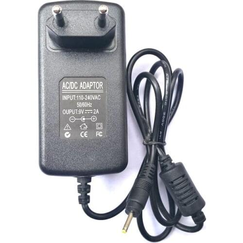 Universal Charger 9V 2A 2.5x0.7mm / 2.5mm Power Supply Adapter for Tablet PC Cube iWork8 for Tbook 10 Pipo M2 M3 M8 Chuwi V3