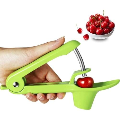NEW Cherry Fruit Kitchen Pitter Remover Olive Core Corer Remove Pit Tool Seed Gadget Stoner