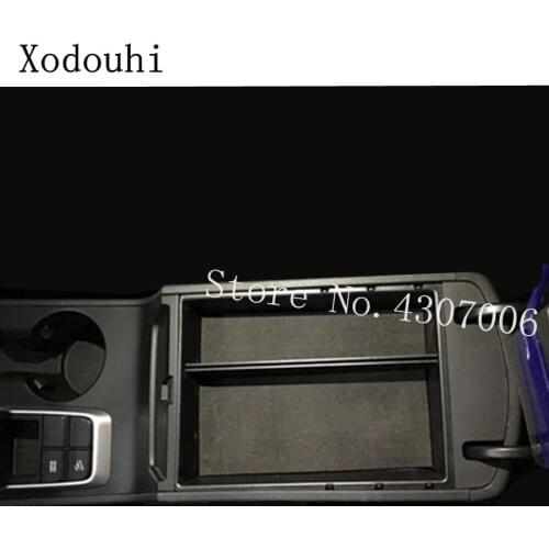 For Hyundai Tucson 2015 2016 2017 2018 Car Inner Storage Trim Container Center Console Cup Holder Gear Box Frame Armrest 1pcs