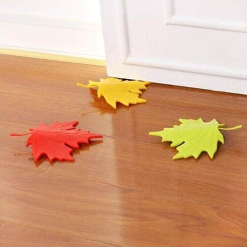 1Pcs High Quality Leaf Leaves Shapes Safety Fence Door Stopper Kids Security Home Decoration Baby Leaf Safety Protection Doors