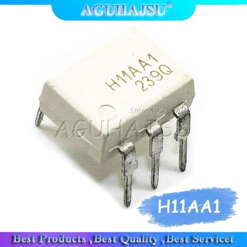 10PCS H11AA1 DIP AC input transistor output mounting New Original