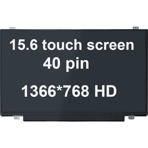 15.6" For HP TouchSmart 15-R253CL 15-R264DX 15-r001TX LED LCD Touch Screen Display Assembly 1366x768 HD 40pin