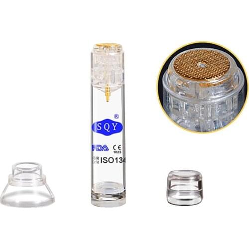 20 Pins Microneedle 0.25 mm Automatic Gold Derma Stamp Anti-Aging for Hyaluronic Acid Skin Care Micro-roller Beauty Tools