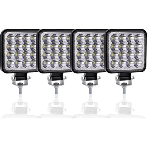 4pcs led work light bar 48W led light bar 4x4 accessories off road for ATV UTV fog light 12V 24v spot light bar Driving lights