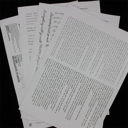 KSCRAFT 4pc Vintage Washi Paper Stickers for Scrapbooking Happy Planner/Card Making/Journaling Project