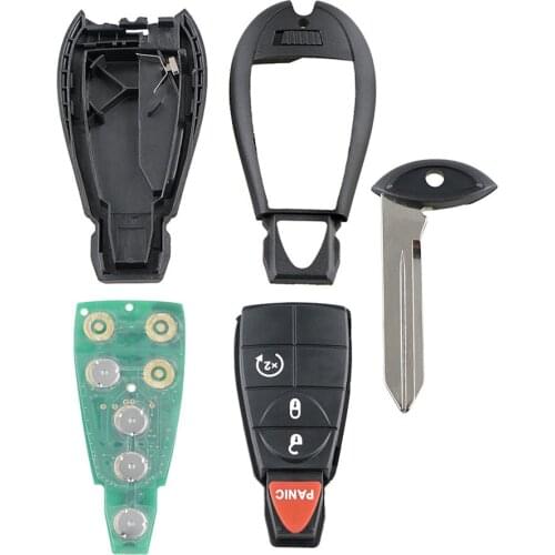 4BT 433MHz Keyless Remote Car Key Fob GQ4-53T 56046953 56046955AG For 2013 2014 2015 2016 2017 2018 Dodge Ram 1500 2500