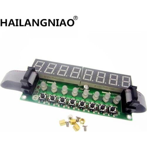 5PCS JY-LKM1638, F71A 8* Digital Tube + 8* Key + 8* Double Color LED Module TM1638 Can be Cascaded Replace Integrated Circuits
