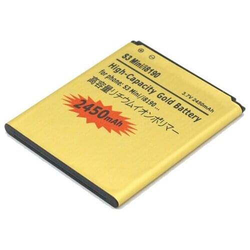 5pcs/lot 2450mAh EB425161LU Gold Replacement Battery For Galaxy S3 SIII MINI I699 S7562 S9920 I8190 I8160 J1 Mini j1mini J105H