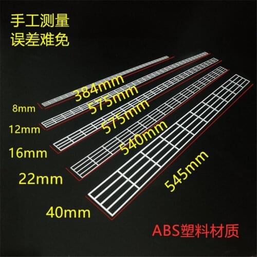 5pc/lot Ho N Z Scale Model Fence Building For Scenery Sand Railway Railroad Railing Train Layout