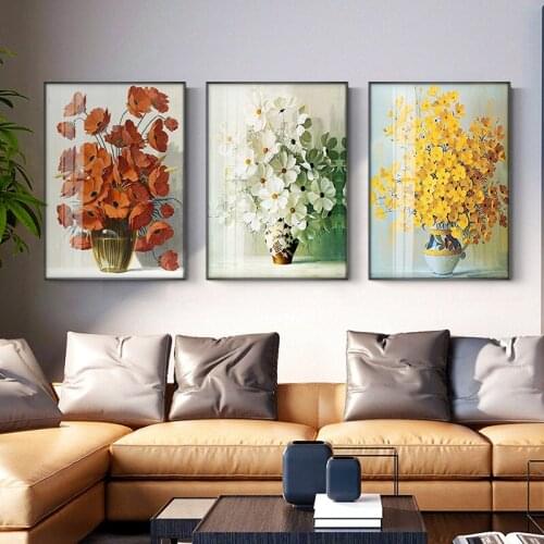 5d Diy Diamond Painting Flower Picture Diamond Embroidery/round Diamond Cross Stitch Needlework Diamond Mosaic Home Decoration