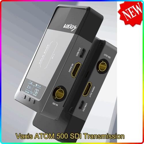 Vaxis ATOM 500 SDI 500ft Wireless Video Transmission System 1080P HD SDI-HDMI Dual Interface Image Video Transmitter Receiver