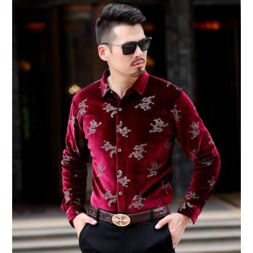 BONJEAN Mens Silk Shirts