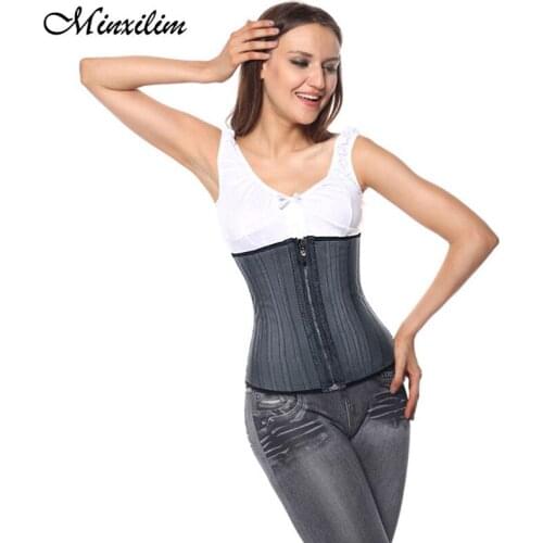 Women Slimming Shapewear Waist Cincher Slim Control Body Shaper 25 Latex Waist Trainer Underbust Corset Sexy Women Plus Size 6XL