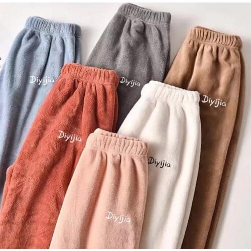 Fleece Warm Sweatpants Women Winter Velvet Women Pants Casual Pant Trousers Women Korean Fashion Streetwear Women Joggers Women